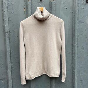 Lafayette 148 Cashmere Turtleneck Sweater, Small